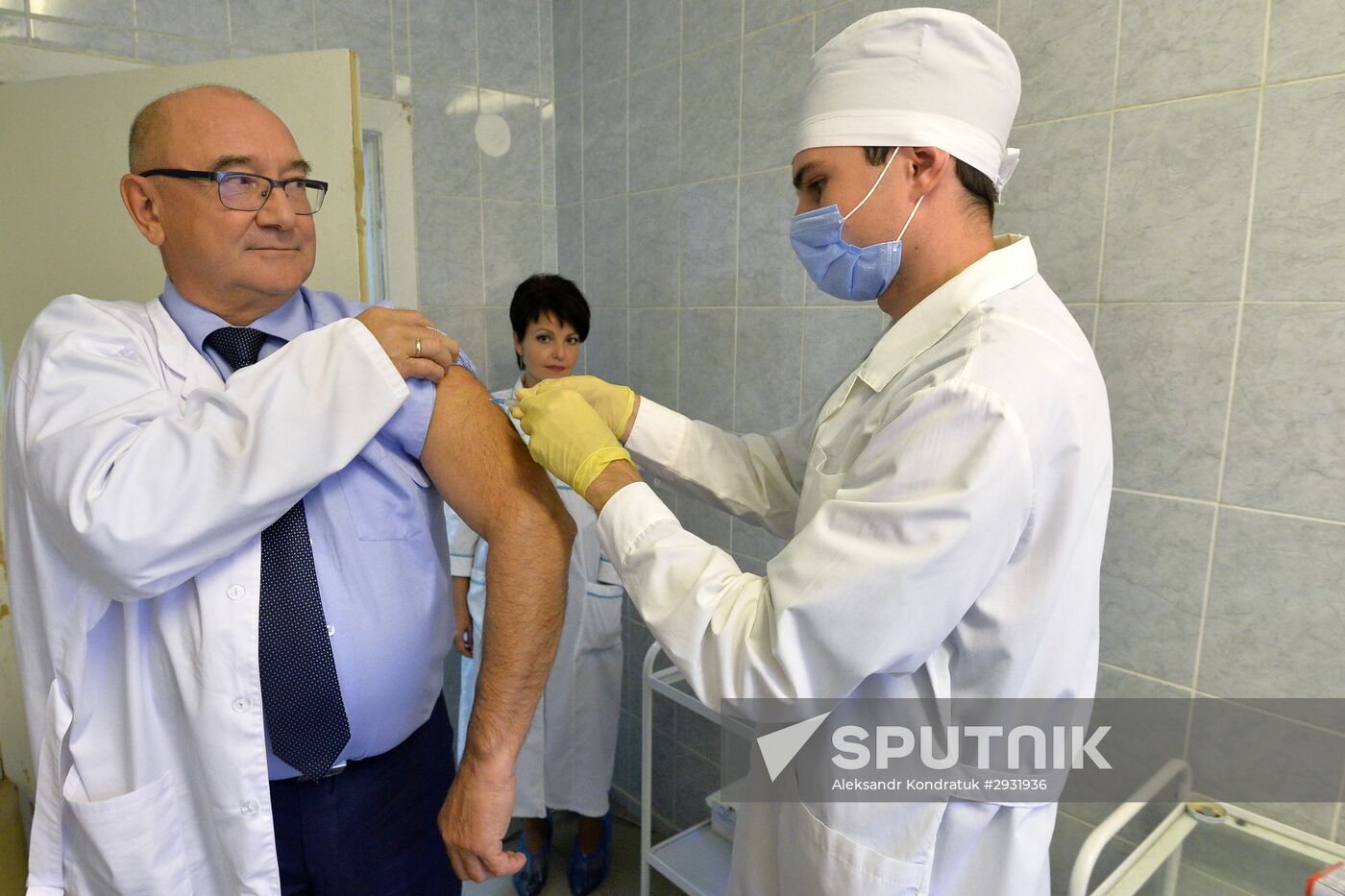 Flu vaccination in Chelyabinsk