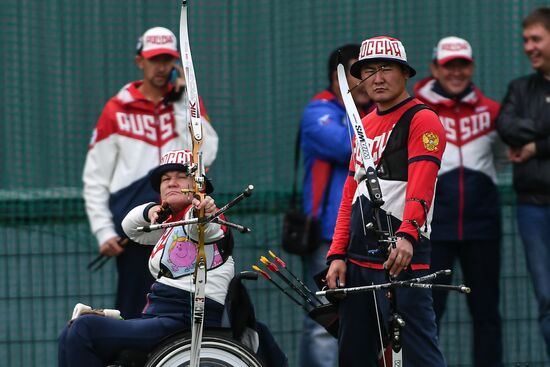 Russian Paralympic Games. Day Two