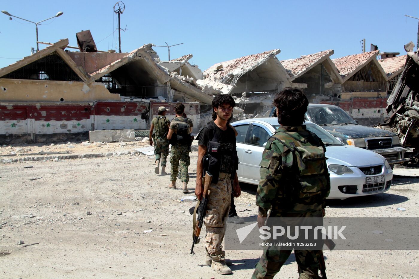 Ramouseh district in south Aleppo liberated