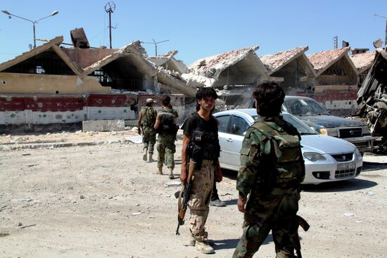 Ramouseh district in south Aleppo liberated