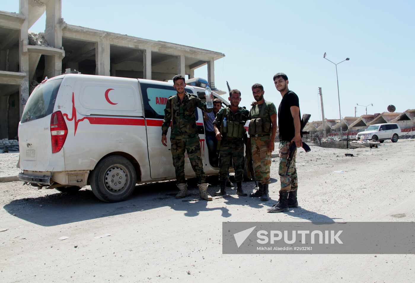 Ramouseh district in south Aleppo liberated