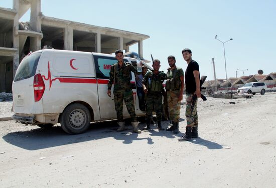 Ramouseh district in south Aleppo liberated