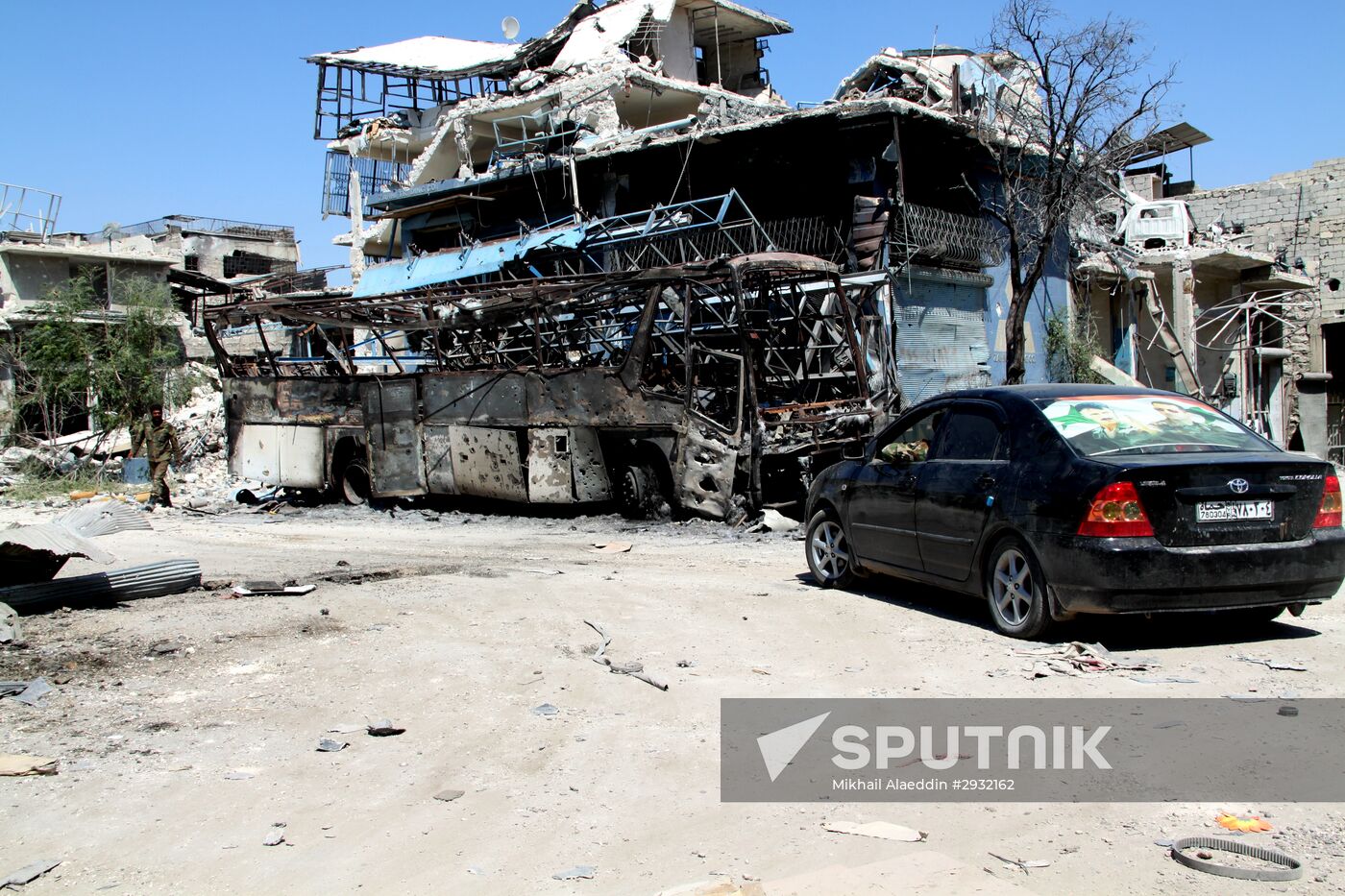 Ramouseh district in south Aleppo liberated