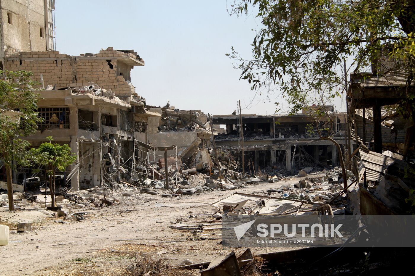 Ramouseh district in south Aleppo liberated