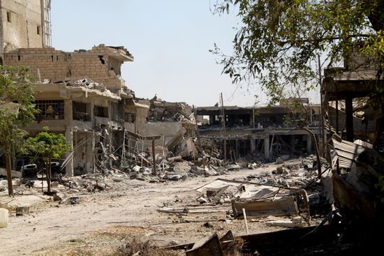 Ramouseh district in south Aleppo liberated