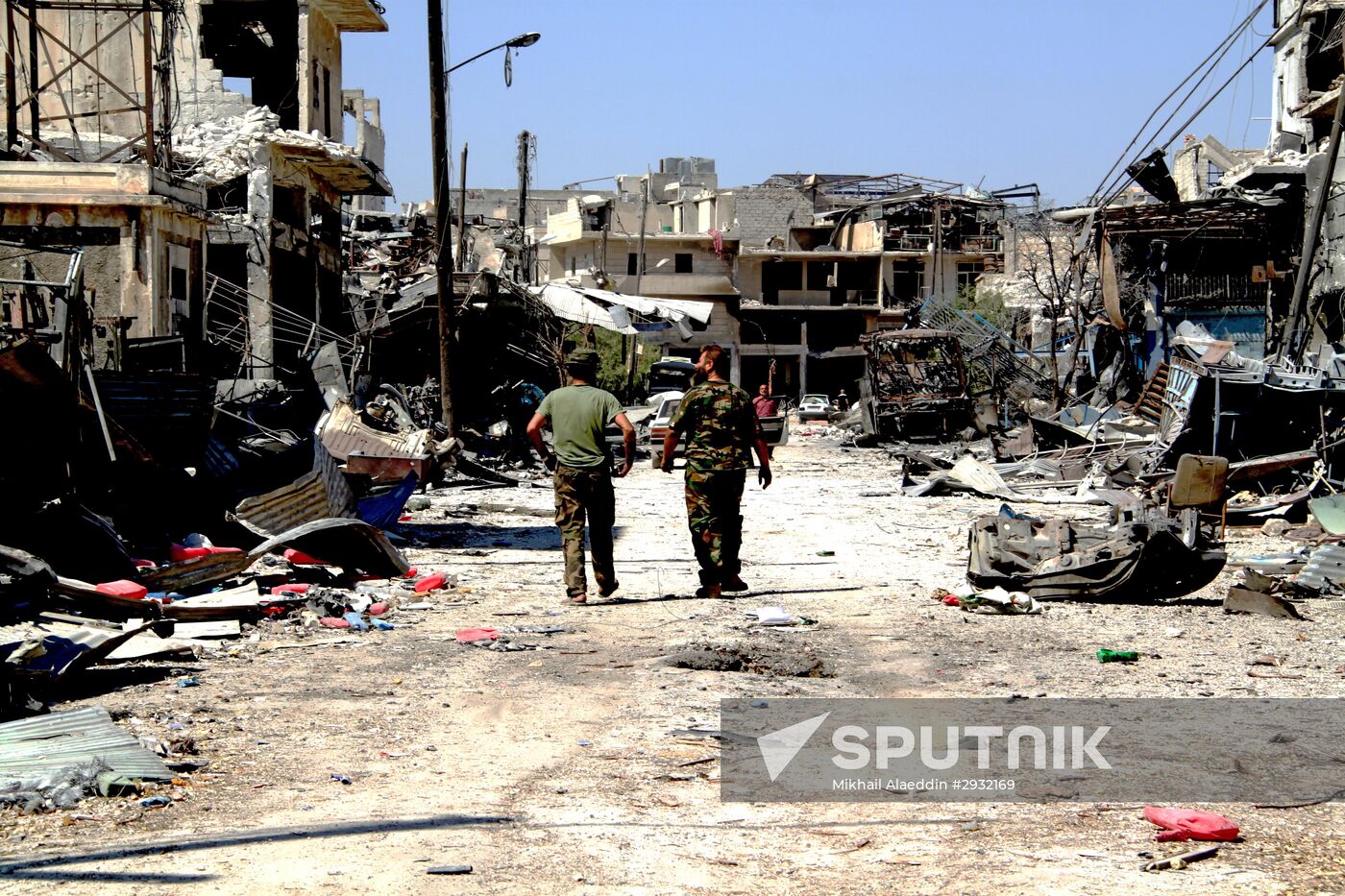 Ramouseh district in south Aleppo liberated