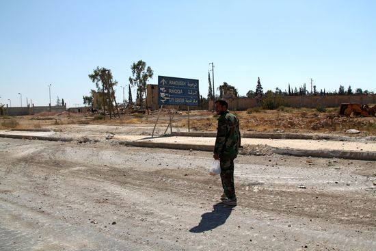 Ramouseh district in south Aleppo liberated