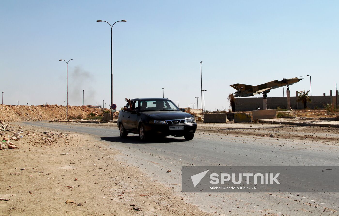 Ramouseh district in south Aleppo liberated