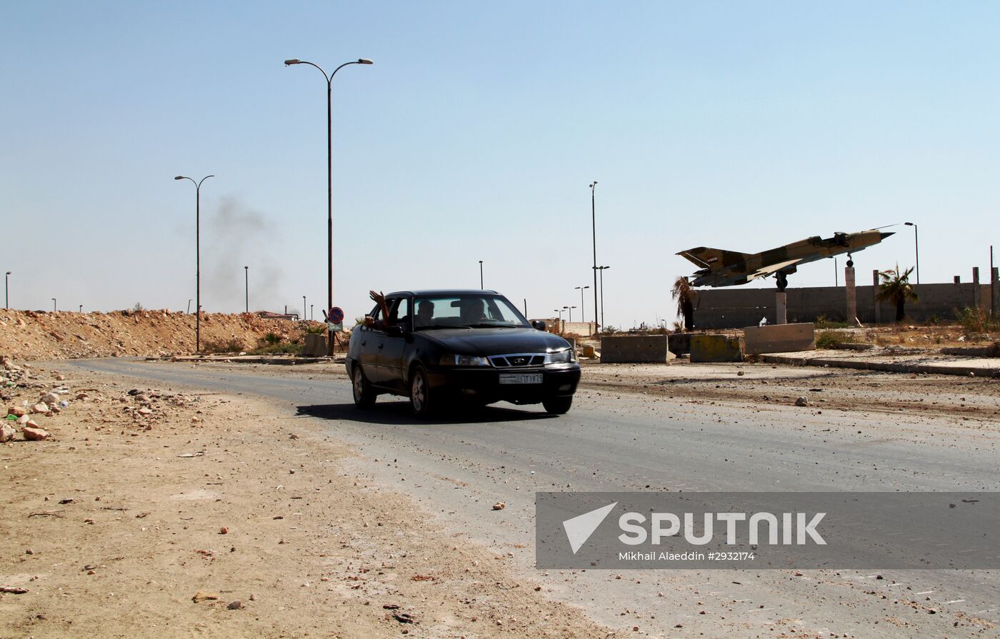 Ramouseh district in south Aleppo liberated