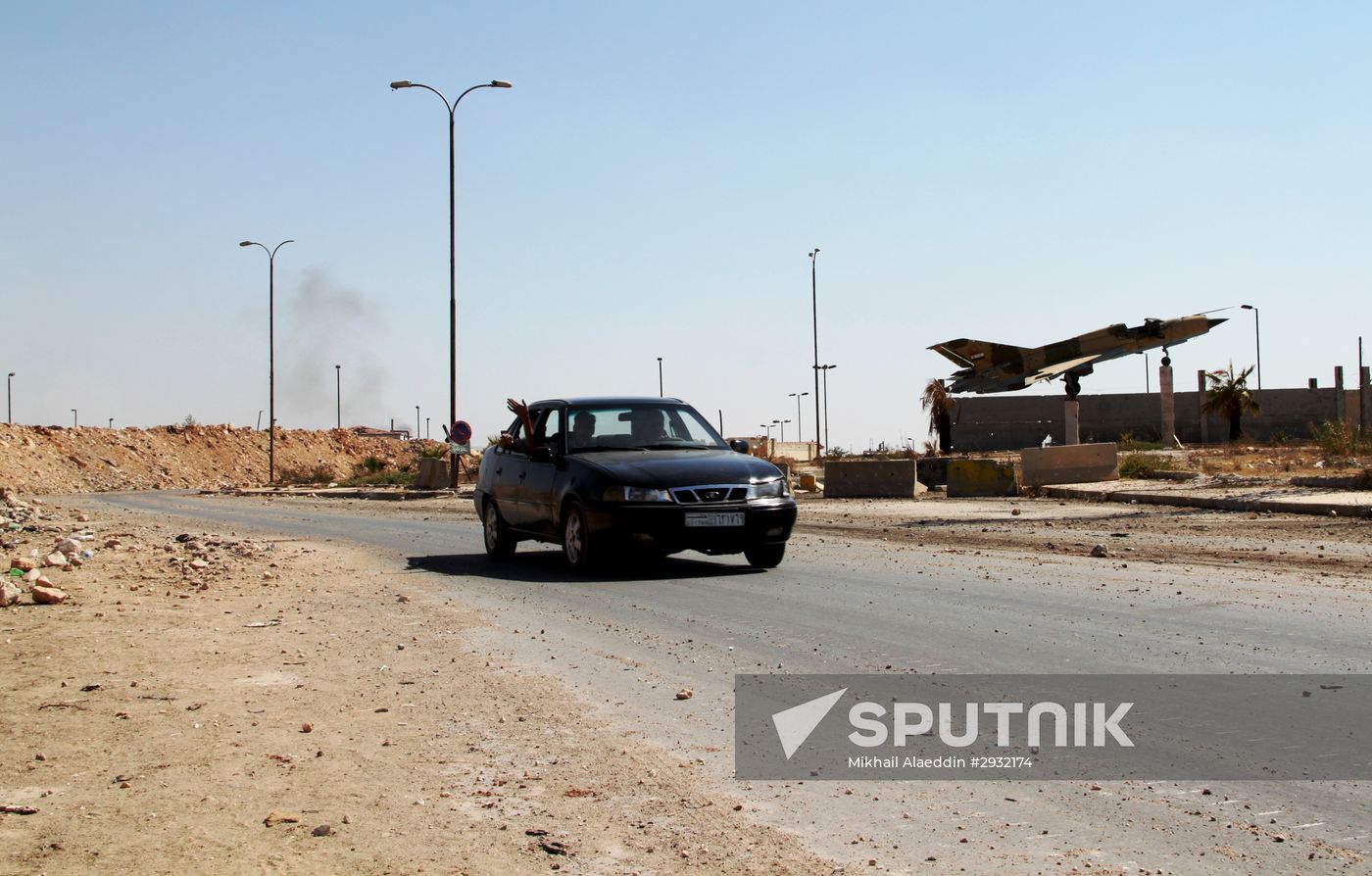 Ramouseh district in south Aleppo liberated