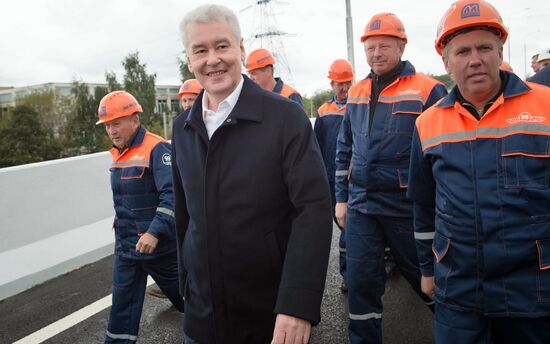 Moscow Mayor Sobyanin attends a number of events on September 9