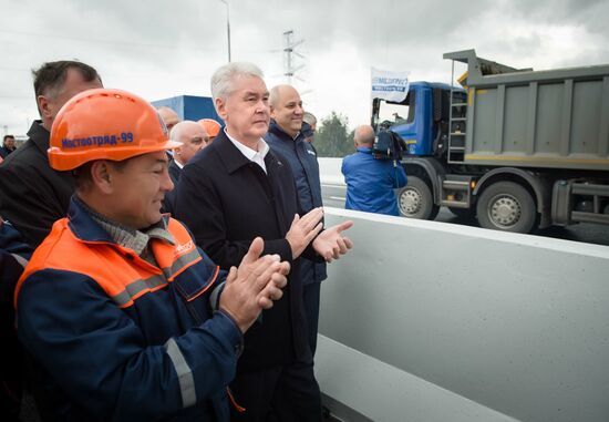 Moscow Mayor Sobyanin attends a number of events on September 9