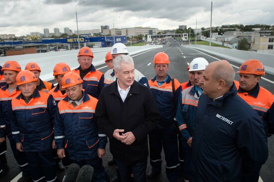 Moscow Mayor Sobyanin attends a number of events on September 9