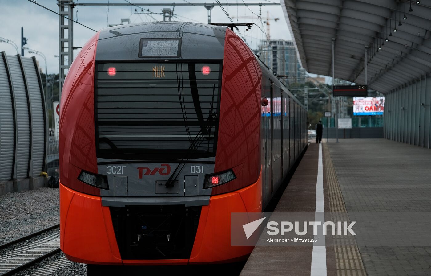 Preparations for opening of Moscow Central Circle