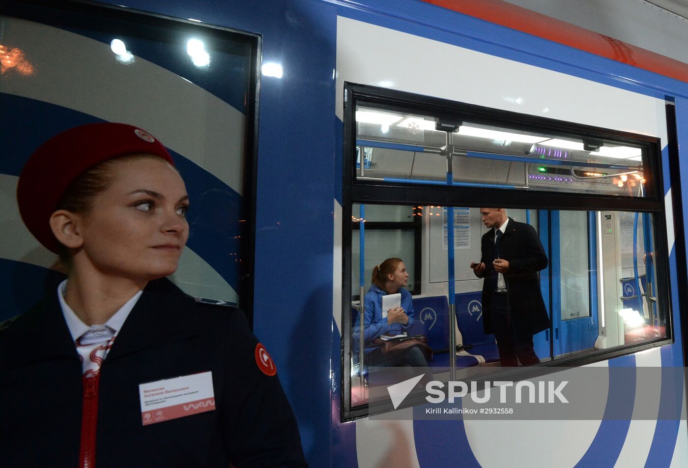 New Moscow metro train Moskva presented