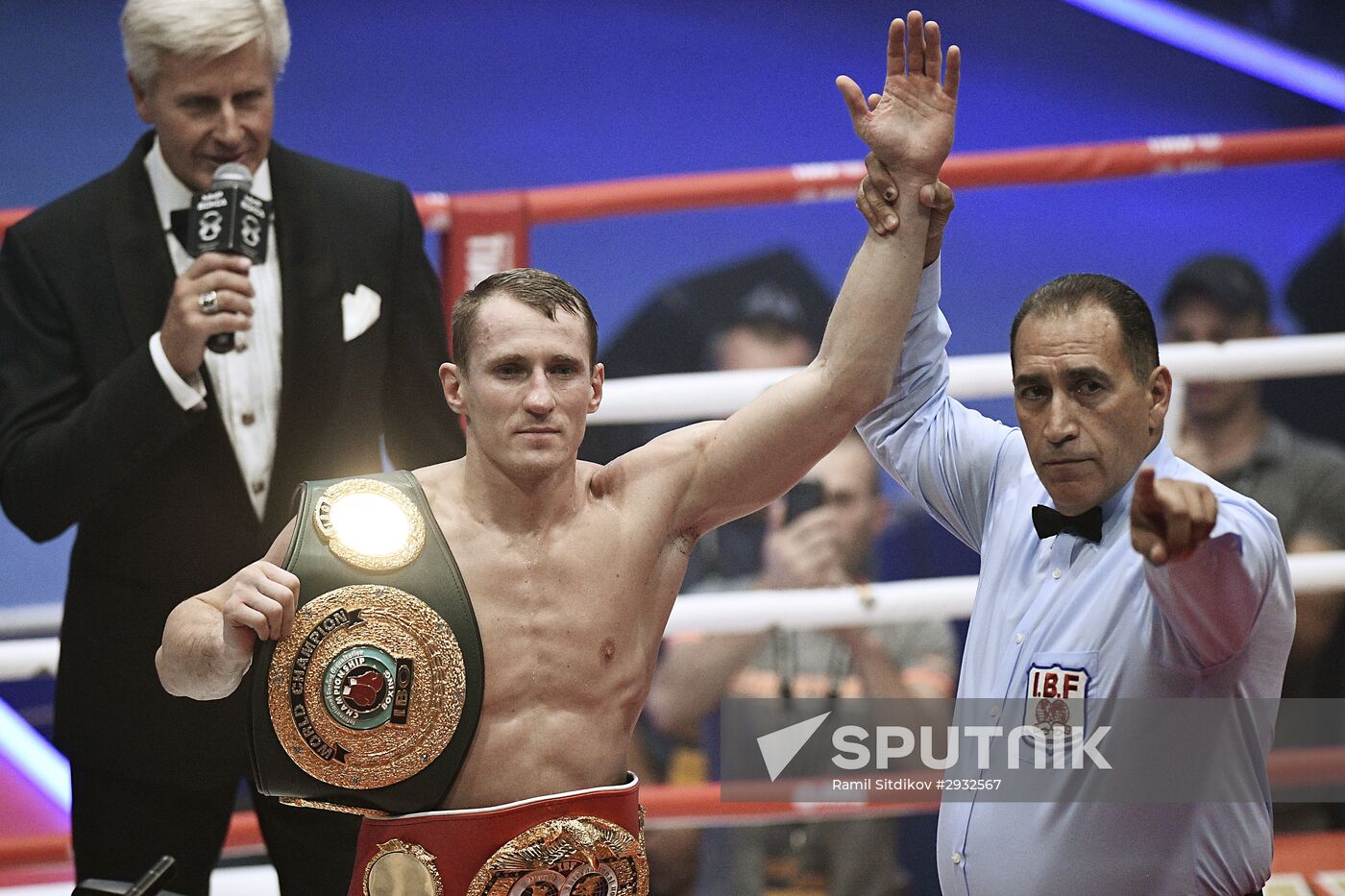 Boxing. Eduard Troyanovsky vs. Keita Obara