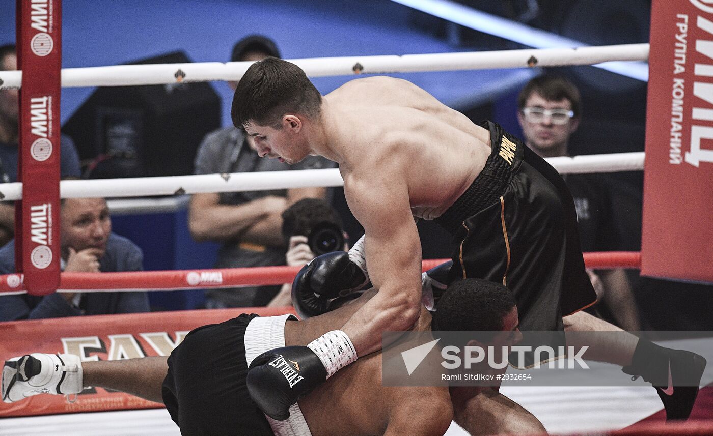 Boxing. Eduard Troyanovsky vs. Keita Obara