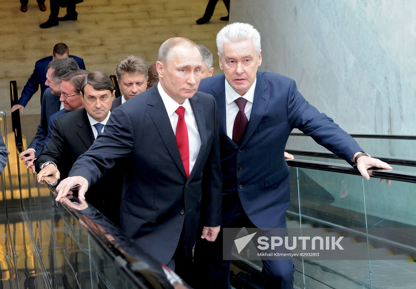 President Vladimir Putin takes part in Moscow Central Ring's commissioning ceremony on Moscow City Day