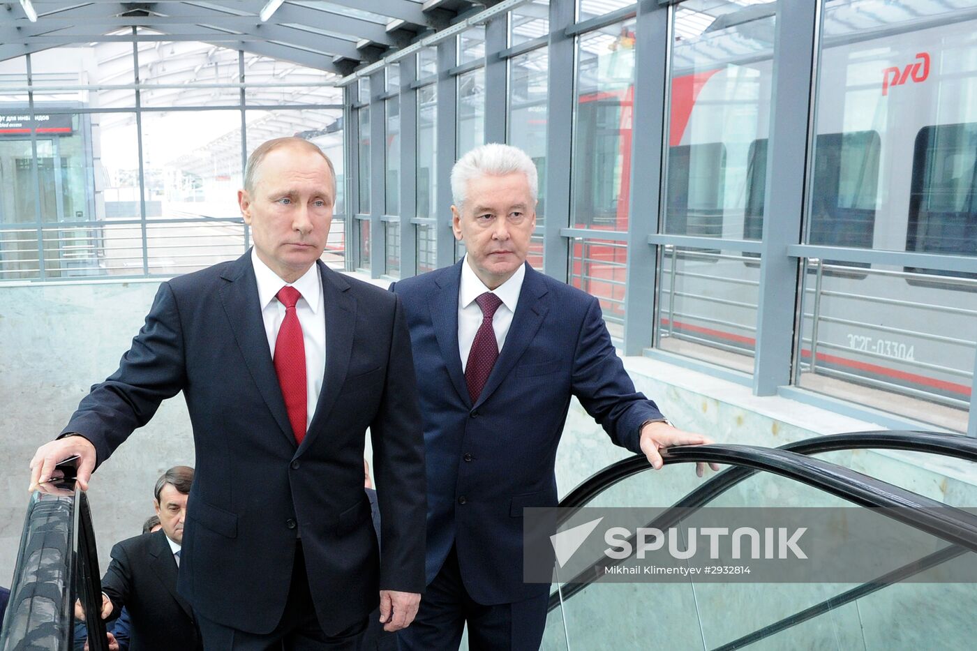 President Vladimir Putin takes part in Moscow Central Ring's commissioning ceremony on Moscow City Day