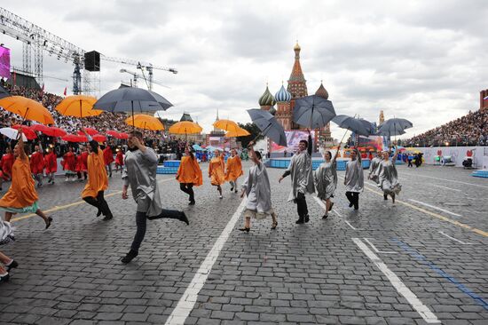 City Day celebration on Red Square