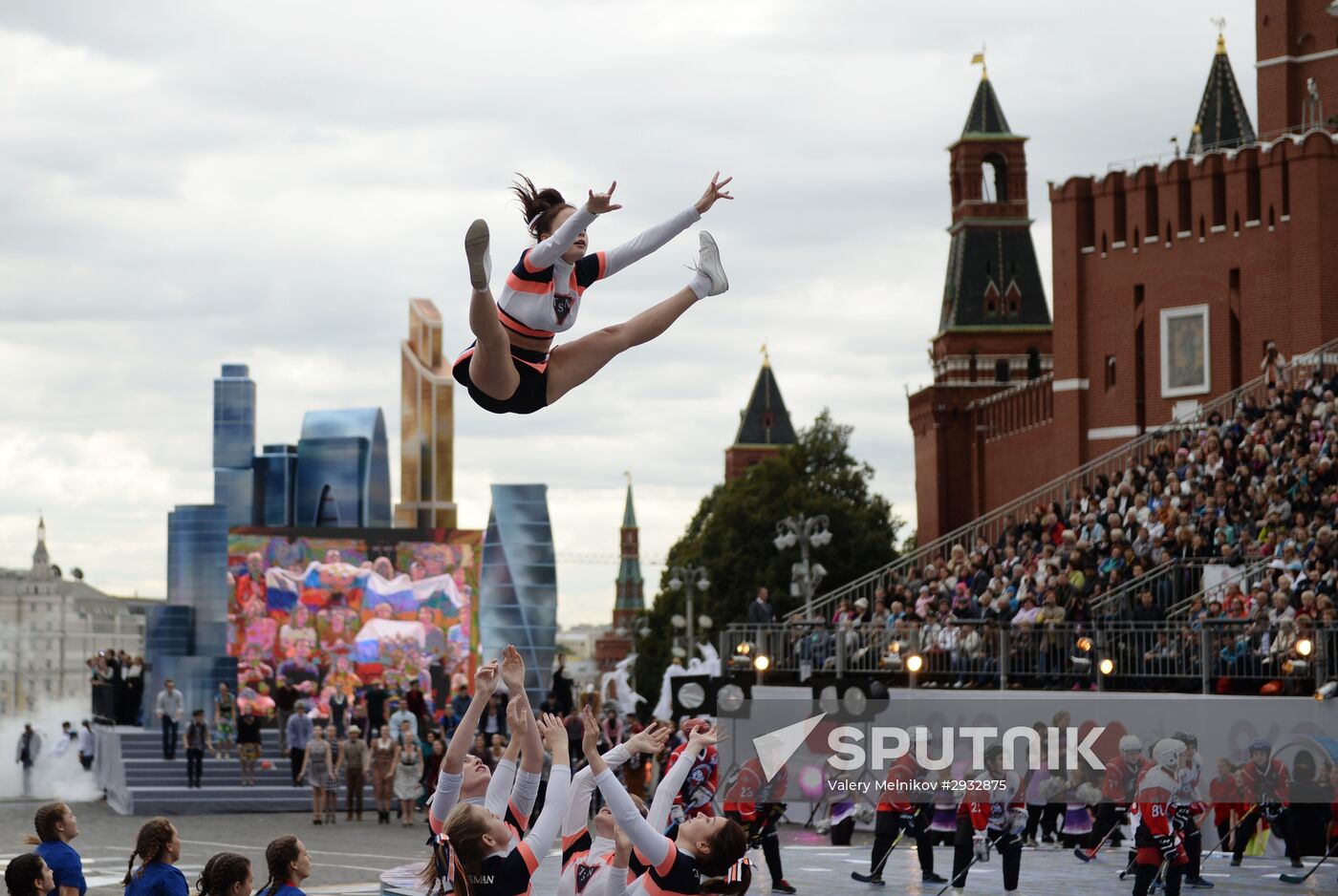 City Day celebration on Red Square