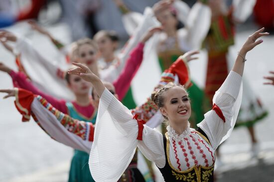 City Day celebration on Red Square
