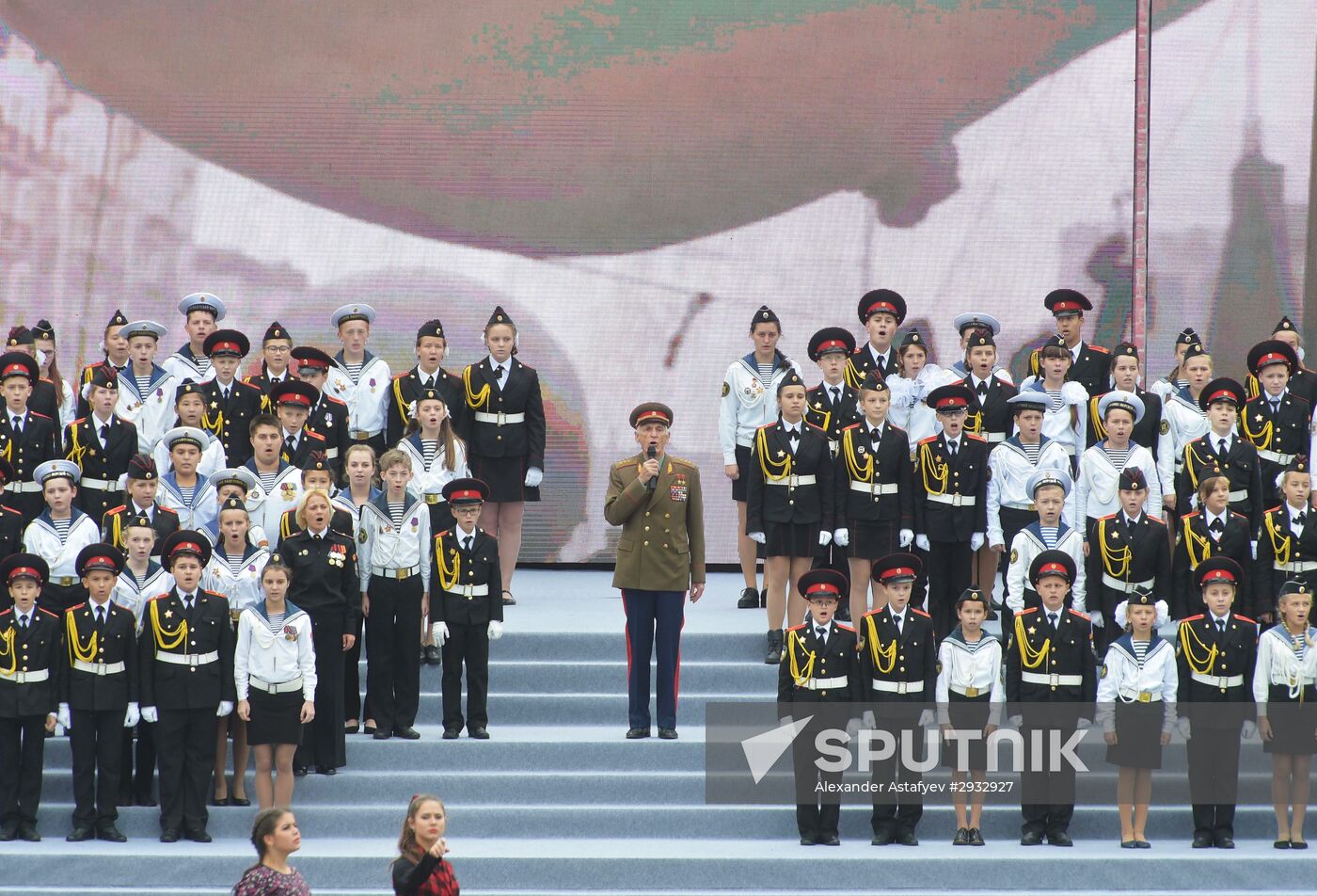 City Day celebration on Red Square