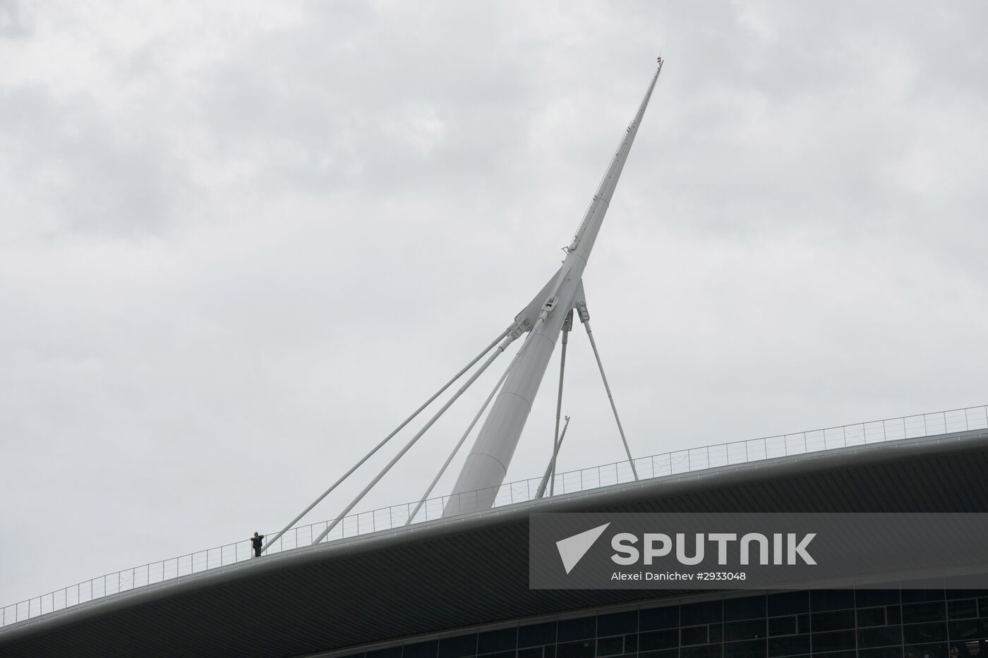 FIFA inspection committee visits Zentit Arena construction site