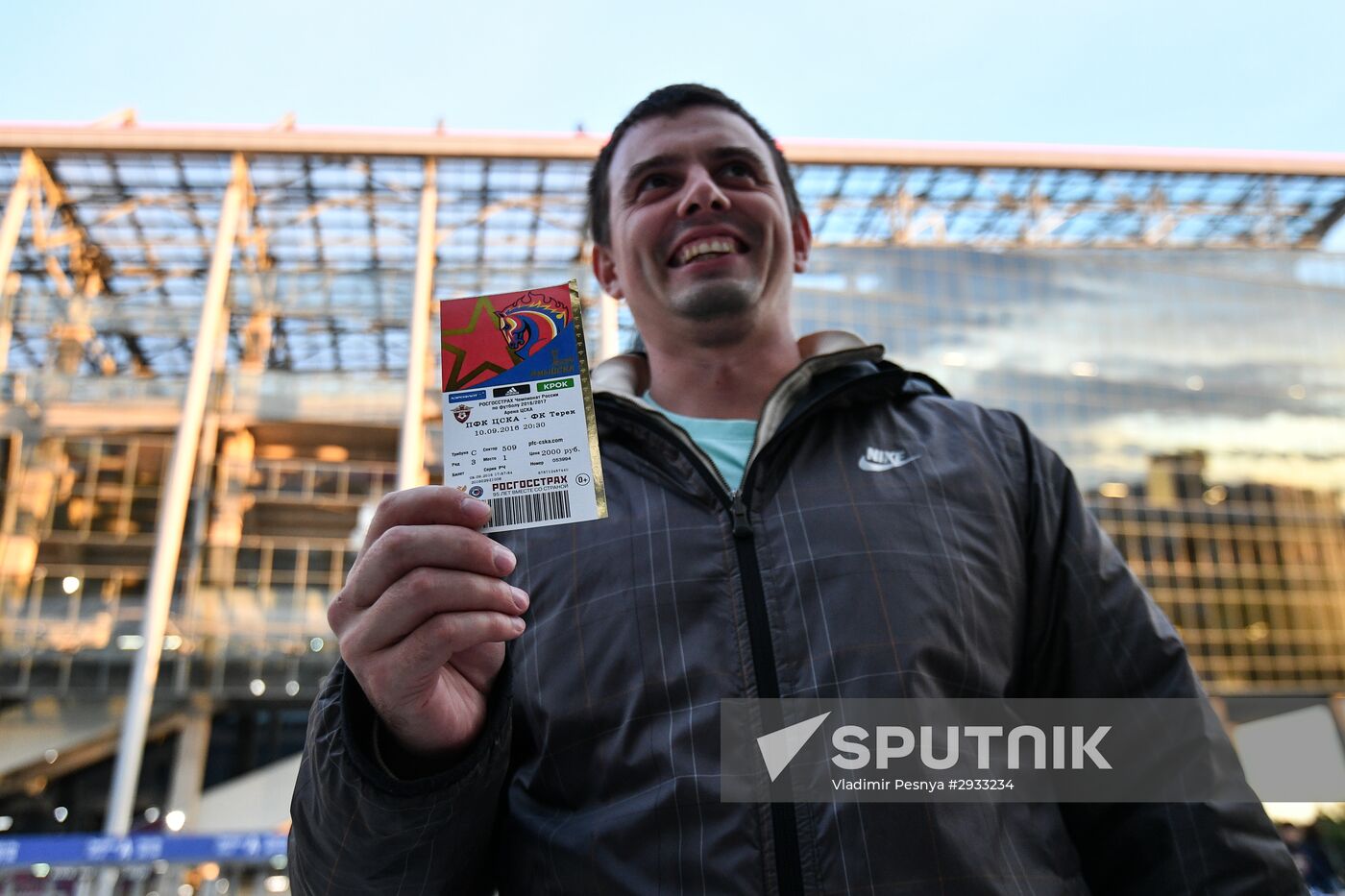 Football. Russian Premier League. CSKA vs. Terek
