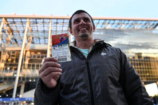 Football. Russian Premier League. CSKA vs. Terek