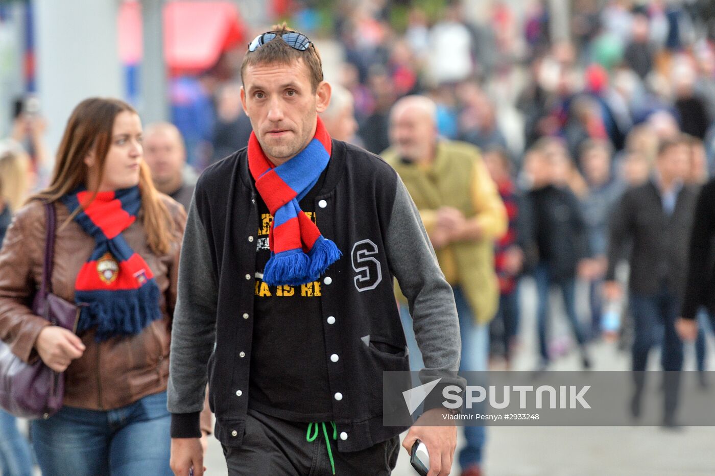 Football. Russian Premier League. CSKA vs. Terek