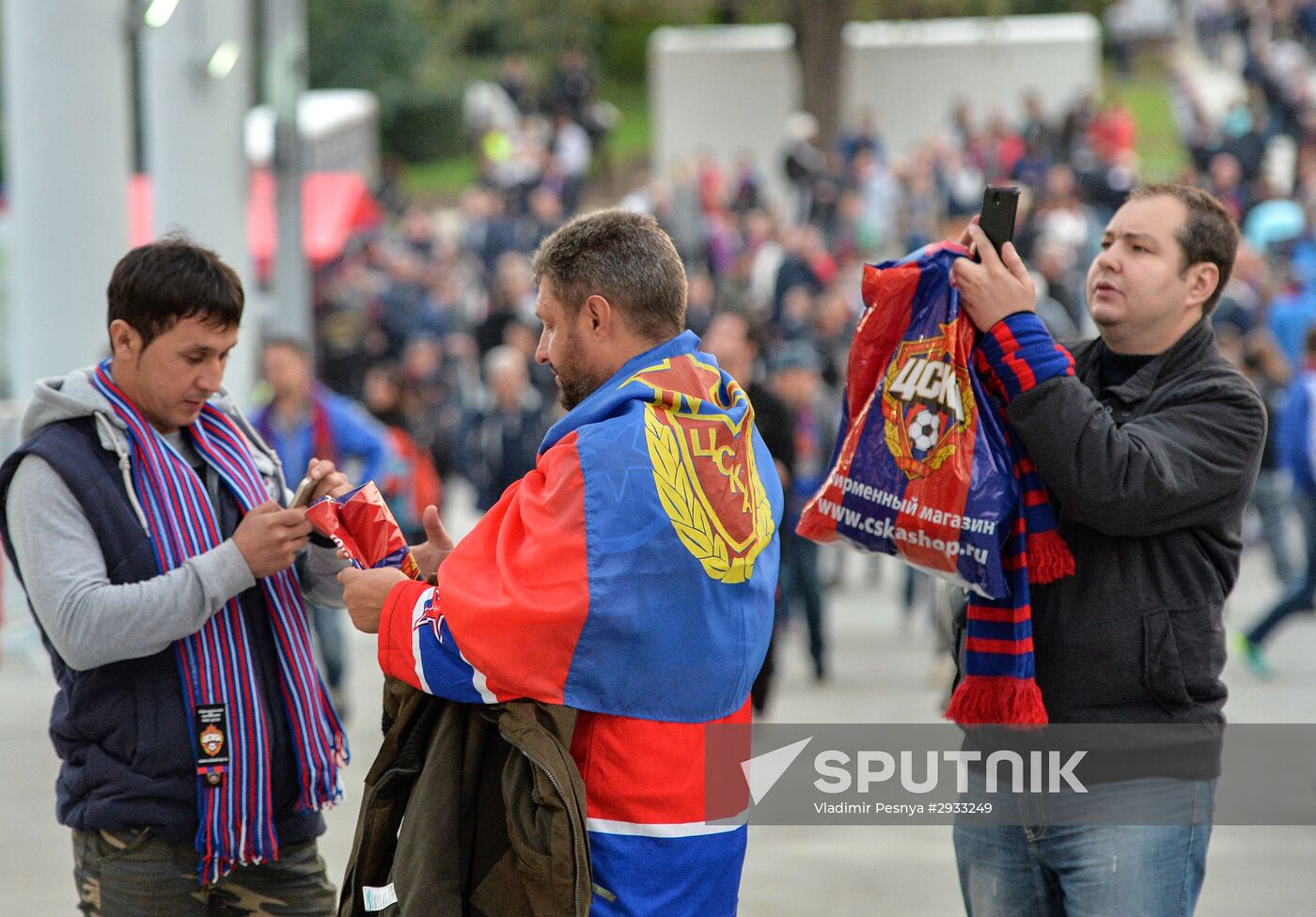 Football. Russian Premier League. CSKA vs. Terek