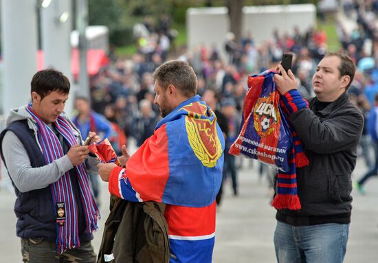 Football. Russian Premier League. CSKA vs. Terek