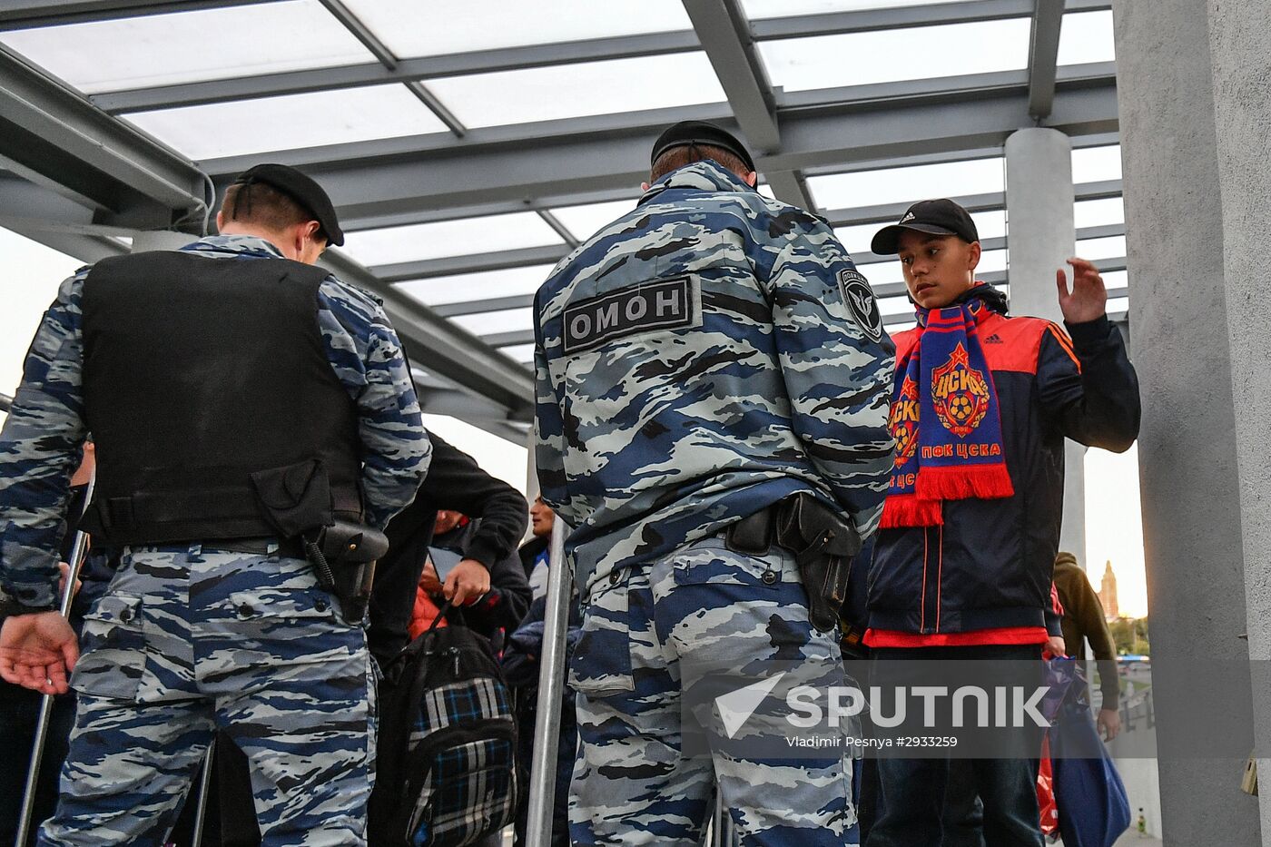 Football. Russian Premier League. CSKA vs. Terek