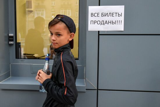 Football. Russian Premier League. CSKA vs. Terek