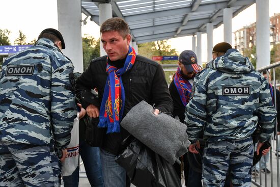 Football. Russian Premier League. CSKA vs. Terek