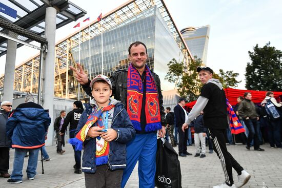 Football. Russian Premier League. CSKA vs. Terek