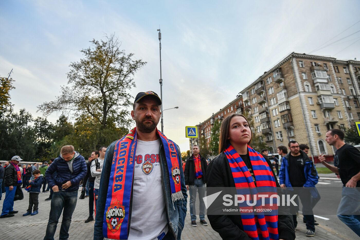 Football. Russian Premier League. CSKA vs. Terek