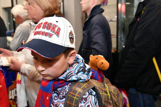 Football. Russian Premier League. CSKA vs. Terek