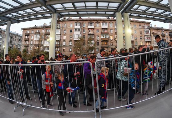 Football. Russian Premier League. CSKA vs. Terek