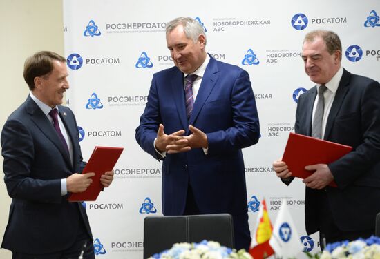 Deputy Prime Minister Dmitry Rogozin visits Voronezh Region