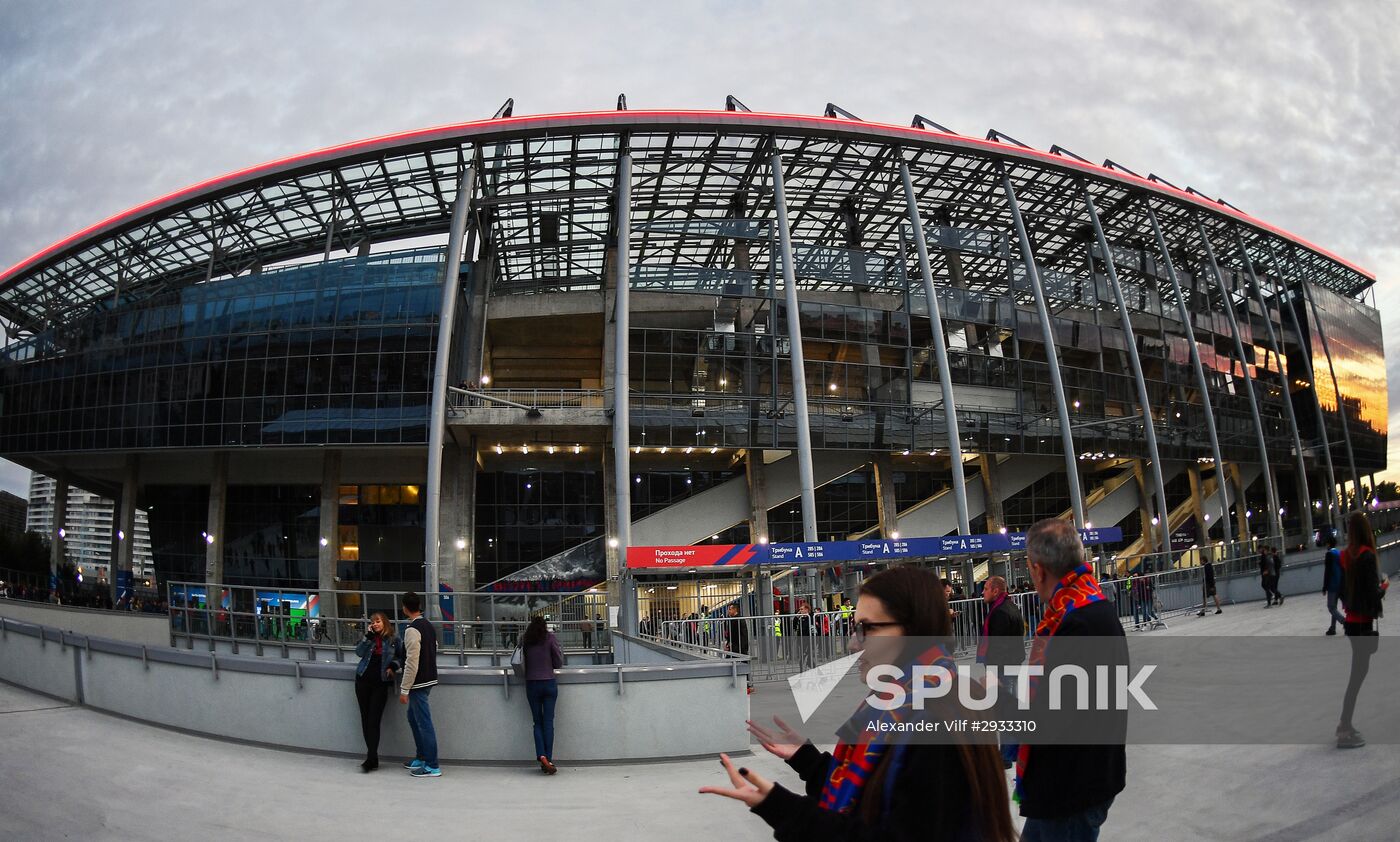 Football. Russian Premier League. CSKA vs. Terek