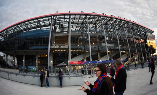 Football. Russian Premier League. CSKA vs. Terek