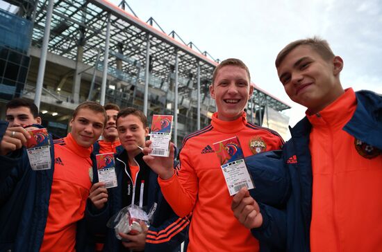 Russian Football Premier League. CSKA vs. Terek