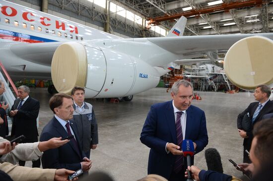 Deputy Prime Minister Dmitry Rogozin visits Voronezh Region