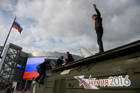 Army 2016 International military and technical forum. Day Five