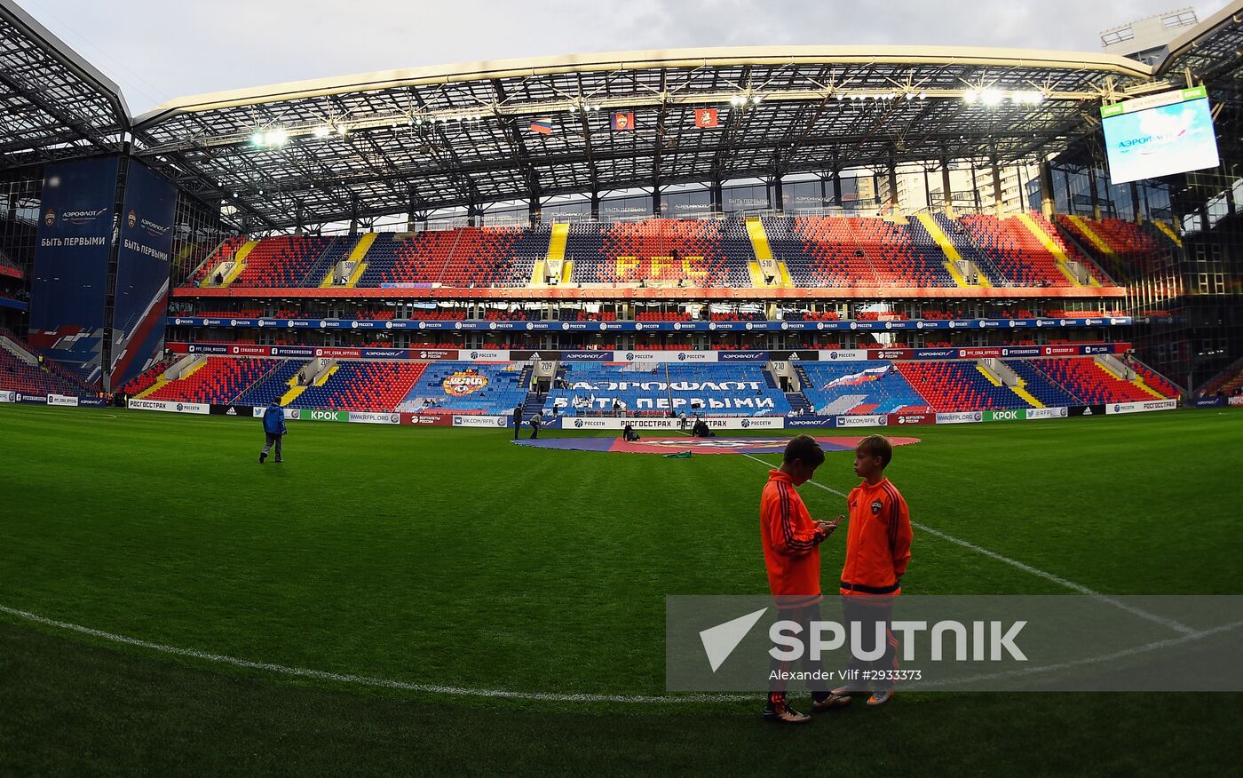 Football. Russian Premier League. CSKA vs. Terek