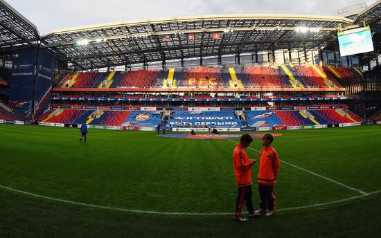 Football. Russian Premier League. CSKA vs. Terek