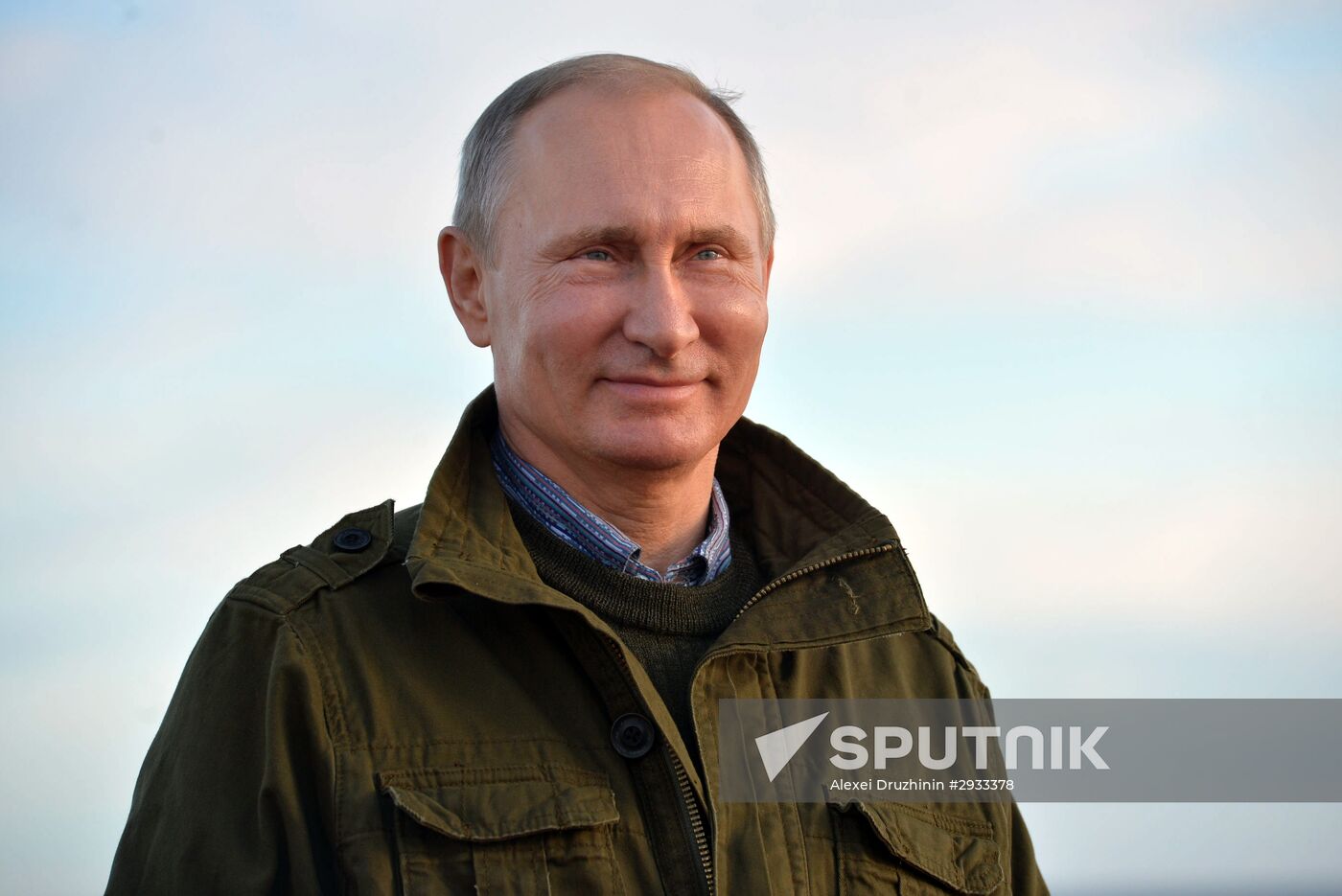 President Putin, Prime Minsiter Medvedev visit Lipno island in Novgorod Region