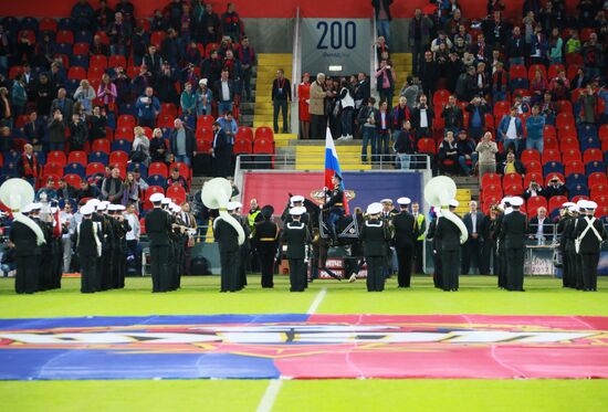 Football. Russian Premier League. CSKA vs. Terek